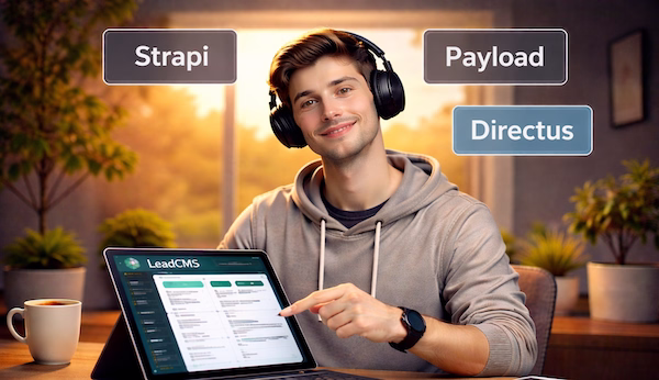 LeadCMS vs Strapi, Payload, Directus: What’s Different?
